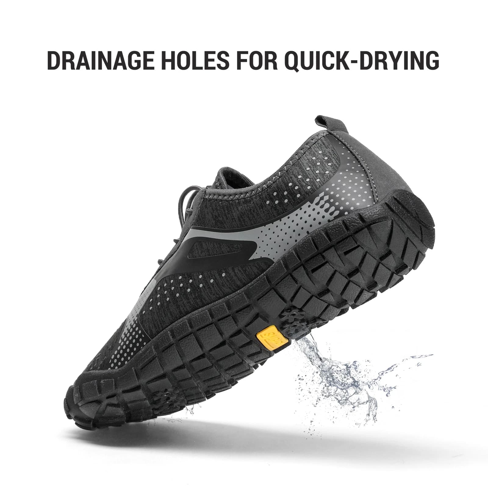 NORTIV8 Men's Water Shoes Quick Dry Barefoot Swim Diving Surf Aqua Sport Beach - Image 3 of 4